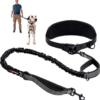40ddda56-9d35-4cbd-8891-cba0ba72a0ae-1.png Tuff Pupper Hands Free Bungee Dog Leash, Waist Belt For Running & Walking