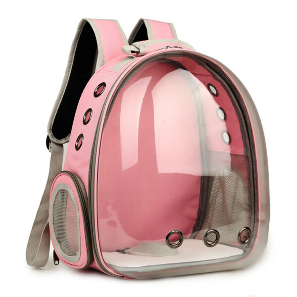 8bf1423c-0bee-42f8-96ec-437ad26ee040-2.jpg Portable Pet Puppy Backpack Carrier Bubble, New Space Capsule Design 360 Degree Sightseeing Rabbit Rucksack Handbag