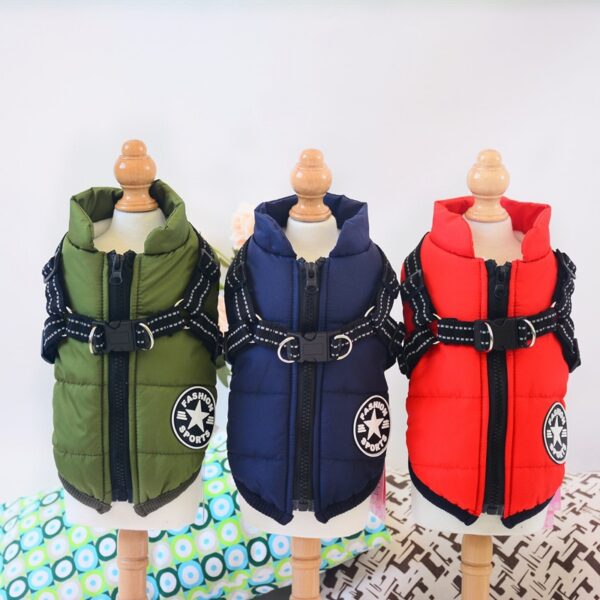 b333dff3-8b21-4564-98a7-93e03612fbd6-1.jpg Waterproof Dog Clothes Winter Dog Coat With Harness Warm Pet Clothing Big Dog Jacket Chihuahua Labrador Coat Costume