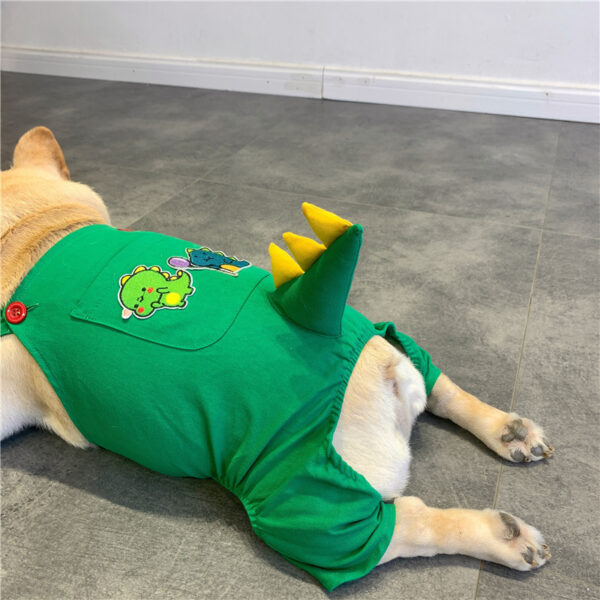 bf523853-5c37-4fe6-9f45-249c6f30ce37.jpg Pet Dog Suspenders French Dinosaur Clothes