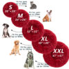 ebfdaf7e-947a-47bd-b6bb-97f7cf0d2b08-1.jpg Fluffy Donut Dog Bed Warm Soft Long Plush Pet Cushion Dog House Cat Bed Washable Pet Sofa Mat Calming Samll Large Dog Beds